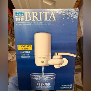 Brita White Faucet-Mount Filter Brand New in Box